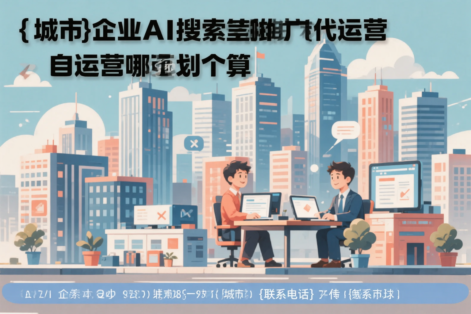 衡水企业AI搜索推广代运营和自运营哪个更划算